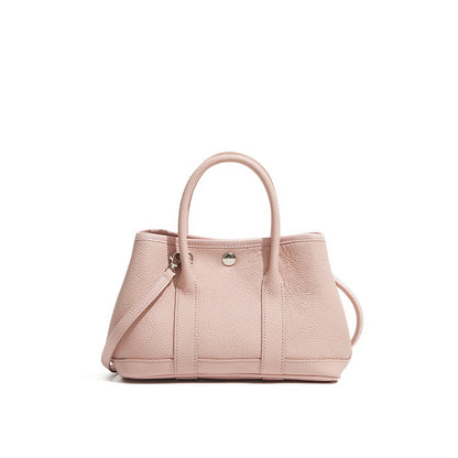 Leather crossbody women's bag hand-held mini garden bag